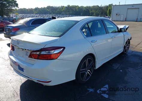 2017 Honda Accord Sport from USA, damaged, VIN 1HGCR2F50HA273464